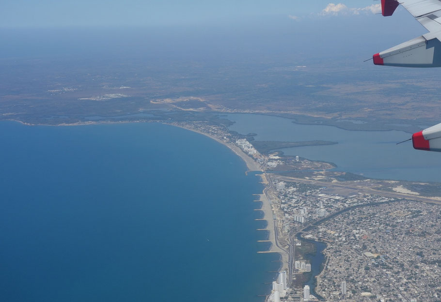 Colombia, Carthagena de India : La Boquilla et Ciénaga de la Virgen, playas y manglare