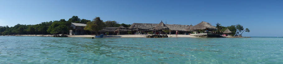 Colombie : plage publique de Mucura