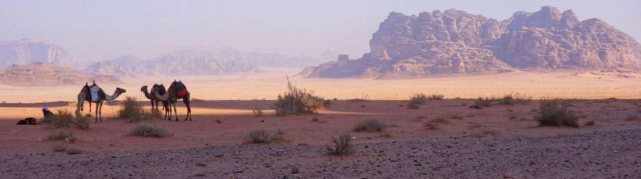 Jordanie, le wadi Ram : Ridley Scott a choisi ce somptueux cadre pour certaines scènes de son film Seul sur Mars avec Matt Damon sorti en 2015.