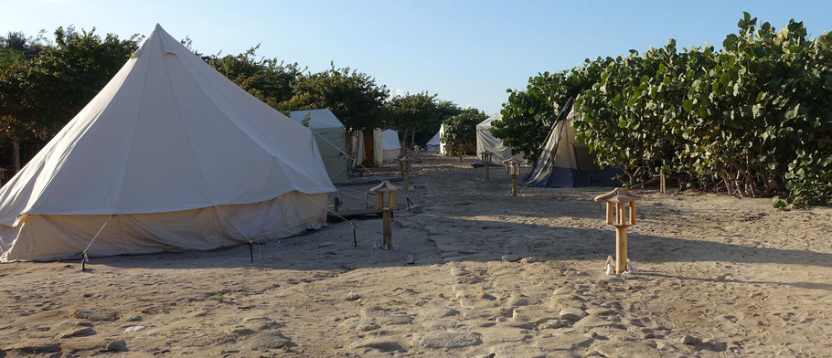 République Dominicaine, Glamping Ecolodge (ou Rancho Tipico) Cueva de Las Aguilas 