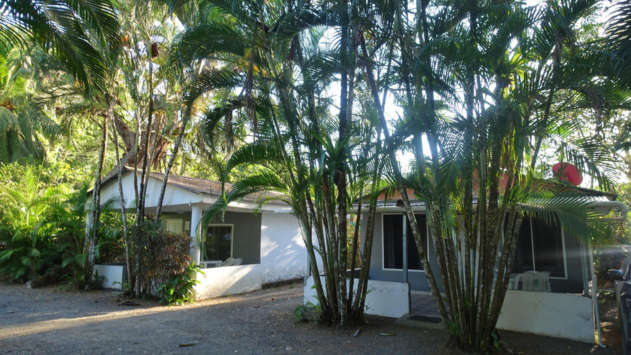 Costa Rica : les "cabinas" de Villas Majolana (Playa Agujas)