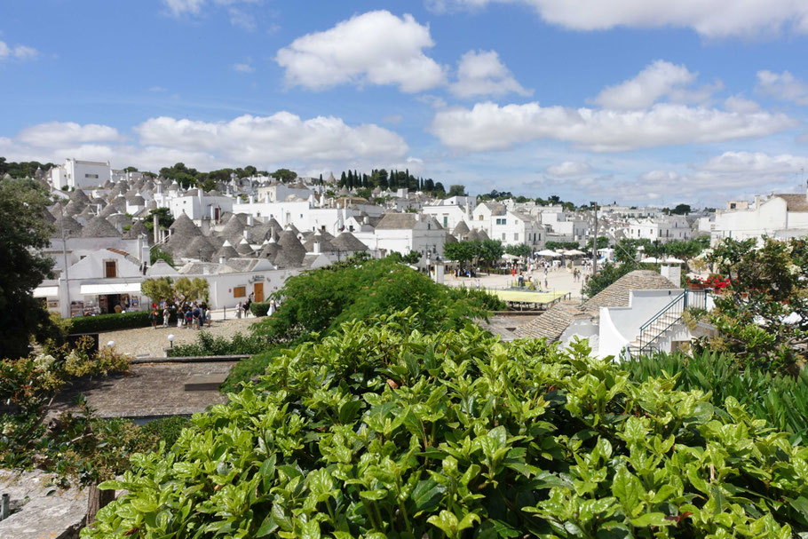 Les Pouillles : les trulli d'Alberobello