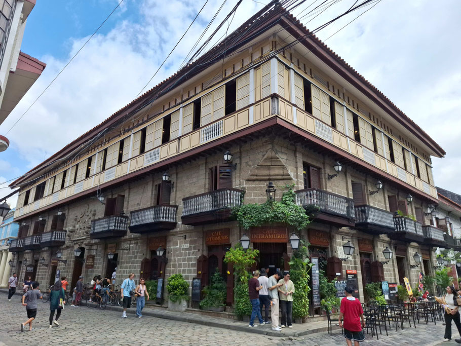 Manille, la belle Casa Manila dans Intramuros