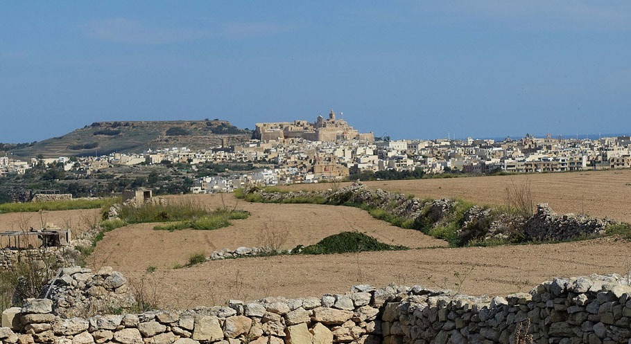 Malte, Gozo : Victoria et sa citadelle