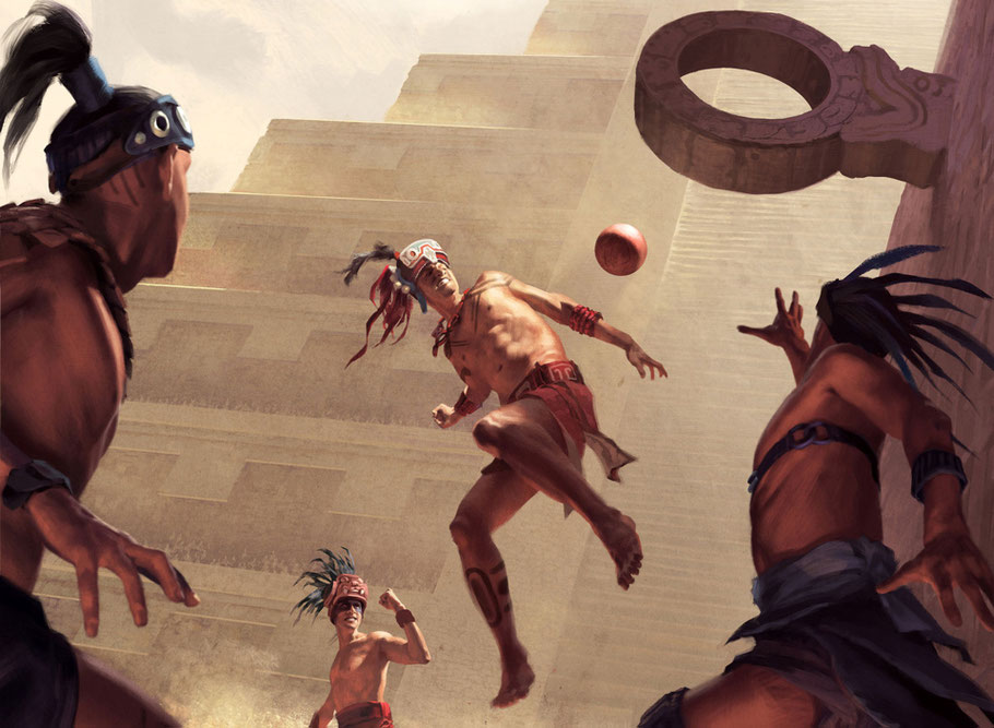 Jeu de pelote maya