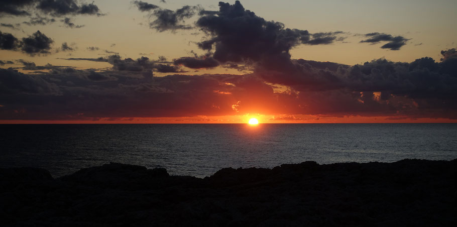 Malte : coucher de soleil à Ghar Lapsi