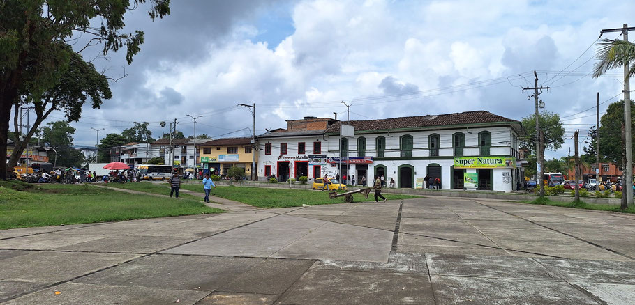 Colombie, Popayán : calle 7 Norte quartier Bolivar en 2024
