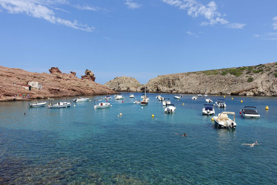 Minorque, cala Morell