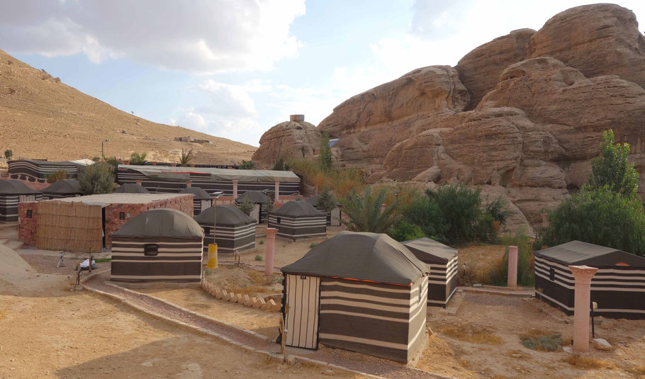 Jordanie, le Seven Wonders Bedouin Camp situé à côté de Little Petra