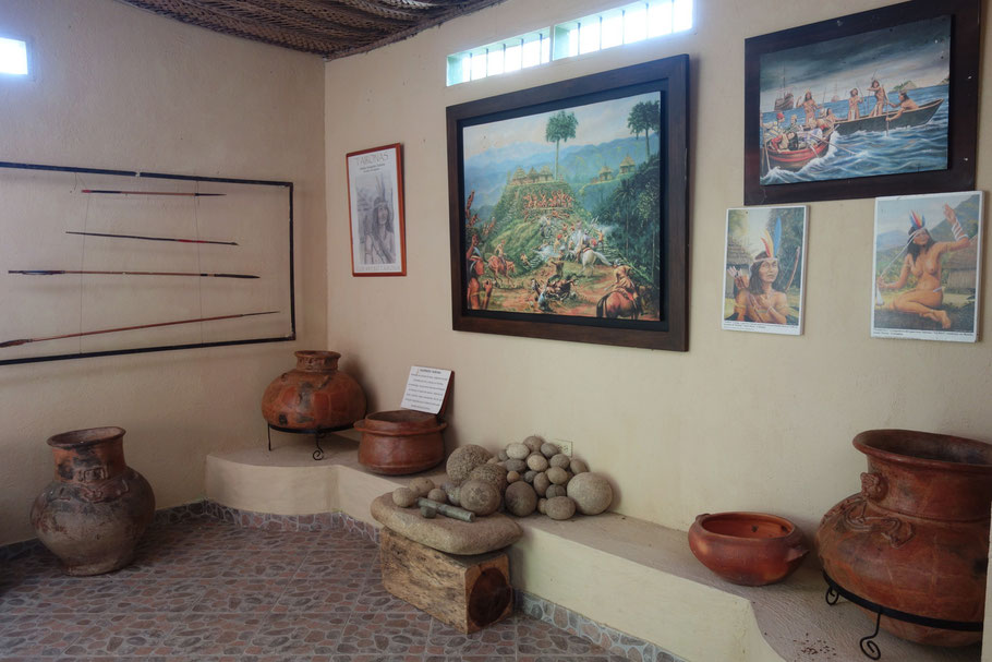Colombie : petit musée du parc de Taironaka
