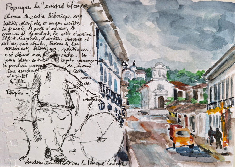 Popayán, carnet de voyage sur la Colombie d'Alex Leroux