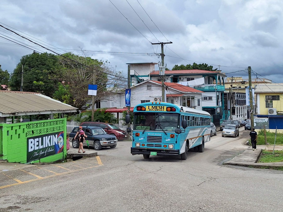 Belize : rue de San Ignacio