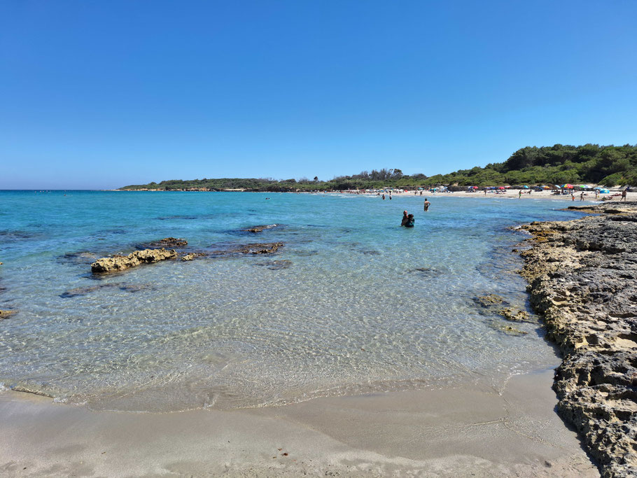 Les Pouilles : Baie de Turchi
