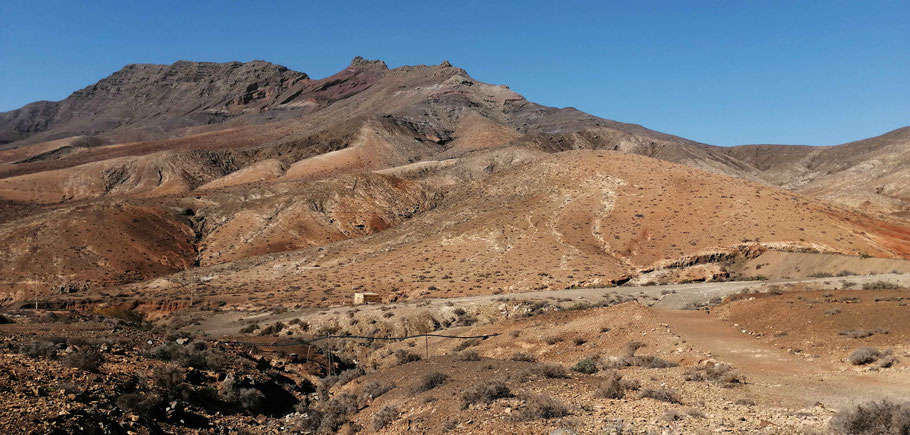 Fuerteventura : randonnée vers la Montaña de Cardón (commune de Pájara)