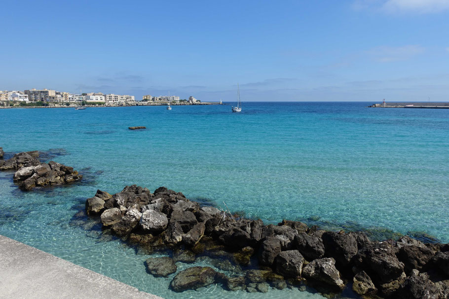 Les pouilles : baie d'Otranto