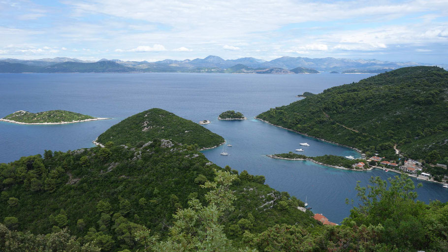 Croatie, île de Mljet