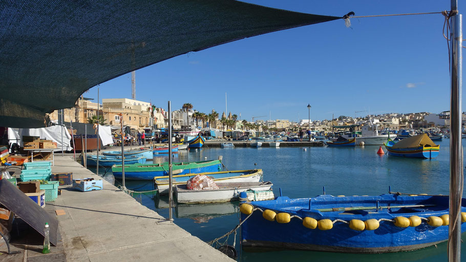  Malte : port de Marsaxlokk