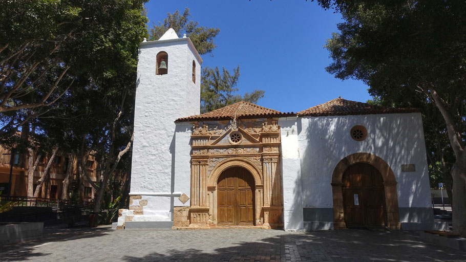Fuerteventura : la charmante petite église Nuestra Snora de Regla dans le village de Pájara 