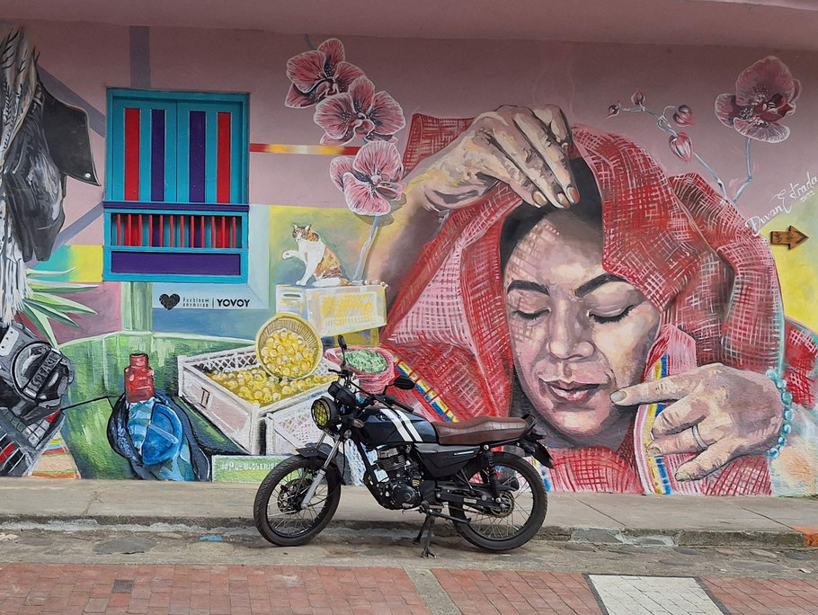 Colombie : Street art à San Agustin