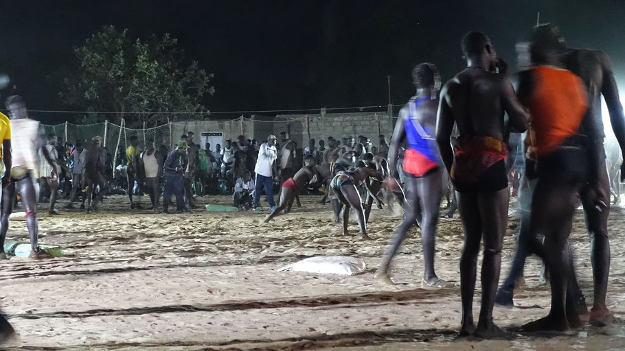 Sénégal, Sine Saloum : combats de lutte sénégalaise à Fimela le samedi 5 novembre 2022