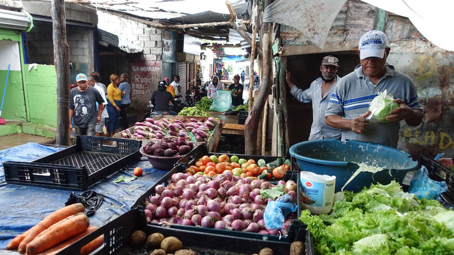 République Dominicaine, marché de Barahona