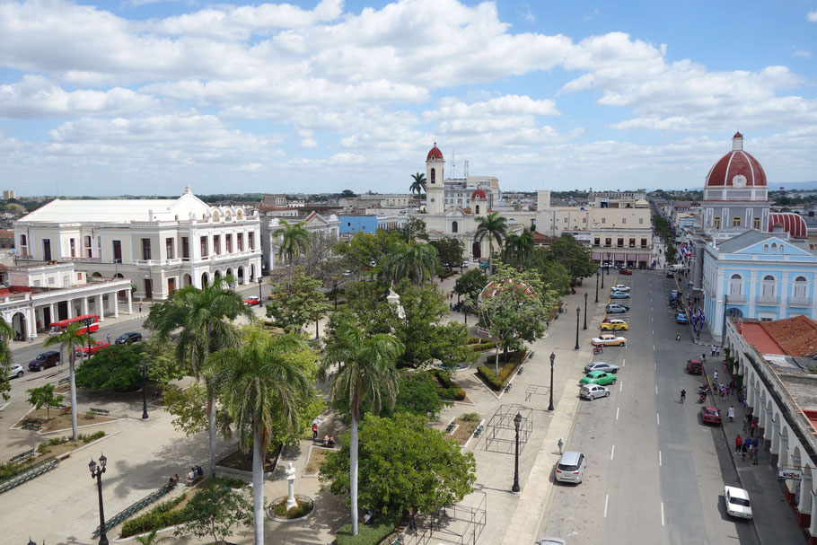 Cuba, Cienfuegos : Parque José Marti