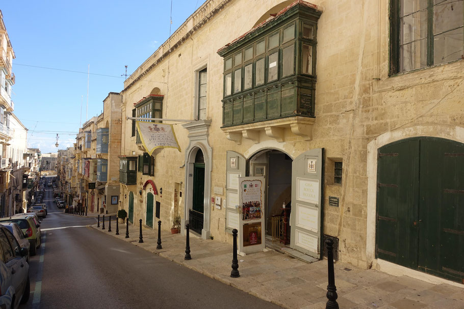 Malte, La Valette : Casa Rocca Piccola, Republic Street