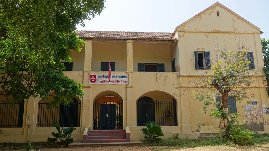 Sénégal, Gorée : centre médico social de l'Ordre de Malte