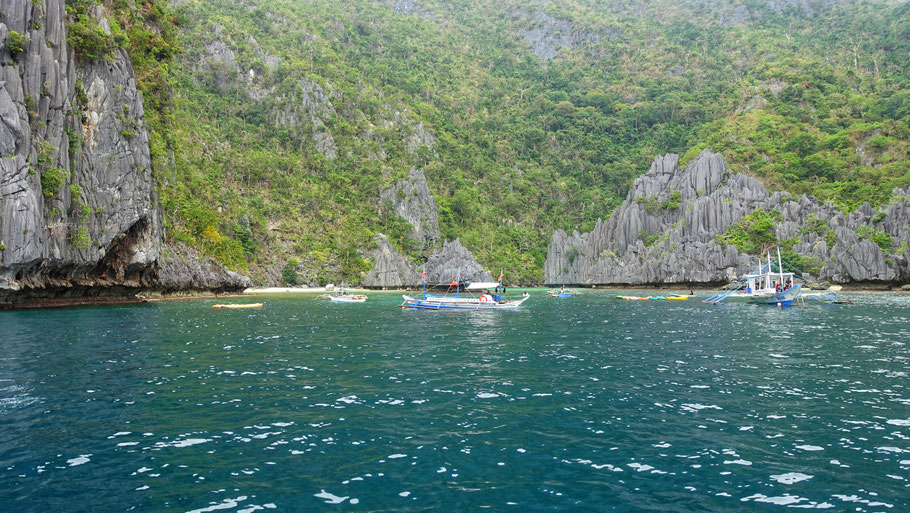 Palawan, El Nido (archipel de Bacuit) : entrée du Cadlao Lagoon