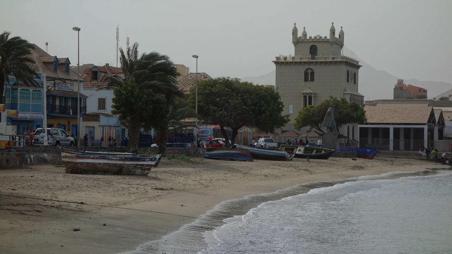 Cap-Vert, Mindelo : réplique de la tour de Belem