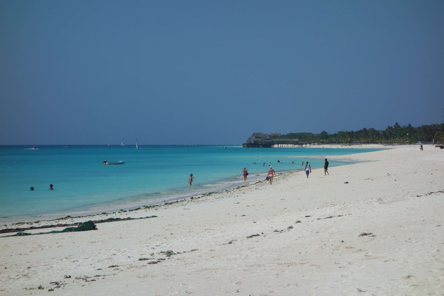 Zanzibar : plage de Kendwa
