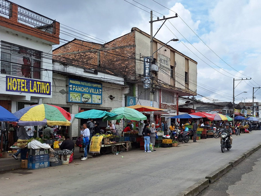 Colombie, Popayán : carrera 6 quartier Bolivar en 2024