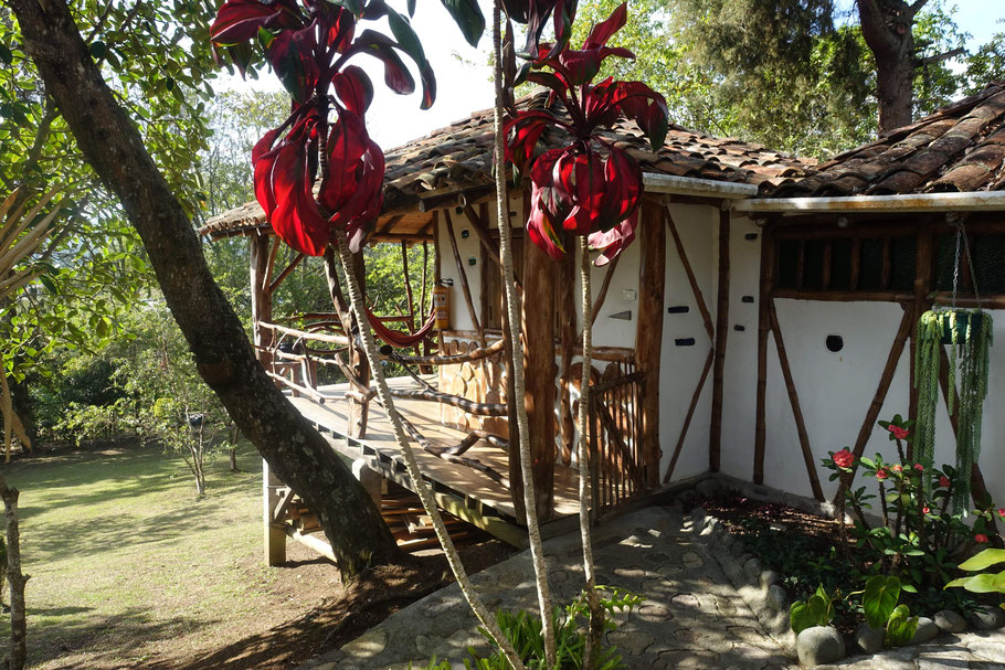 Colombie, San Agustin : bungalow Esmeralda de la Casa de François