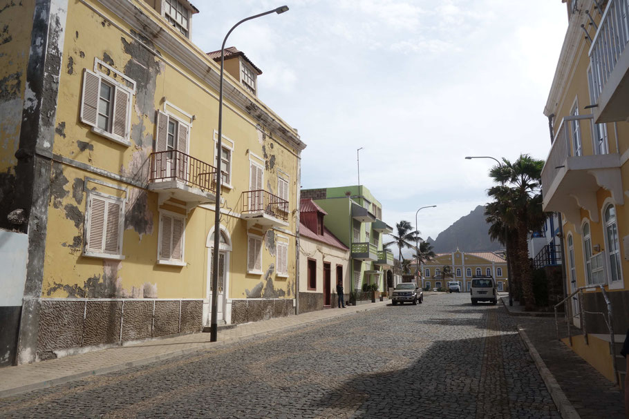 Cap vert, Santo Antão : le centre de Ponta do Sol