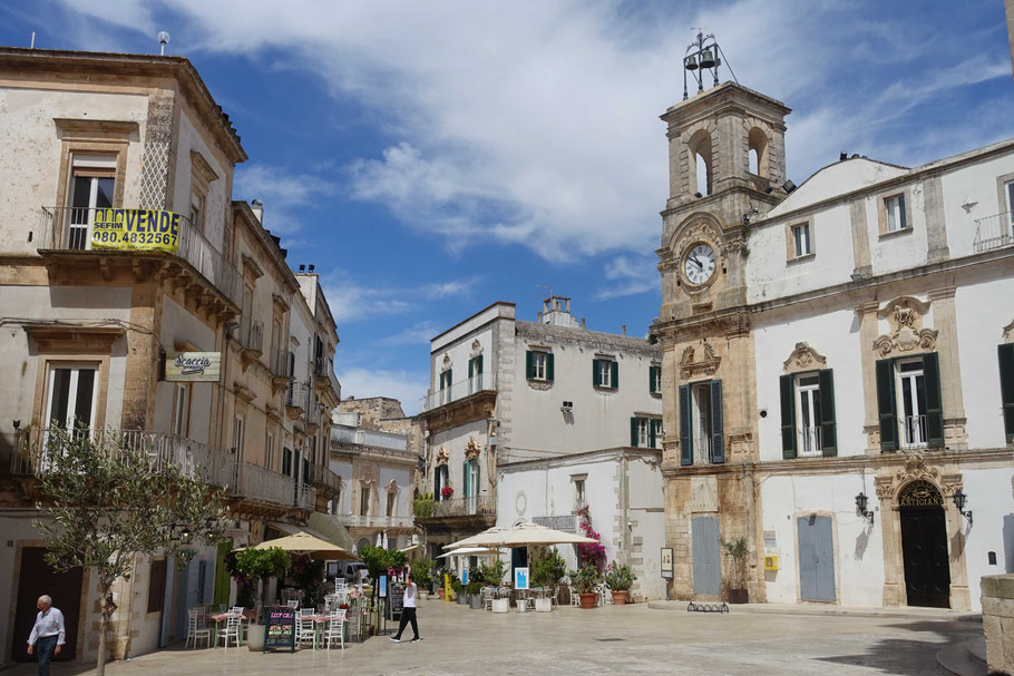 Les Pouilles : Martina Franca, Piazza Plebiscito