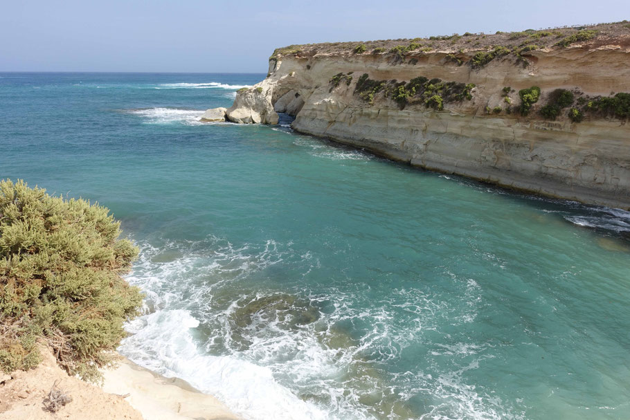 Malte : Munxar Window, arche près de Marsaskala