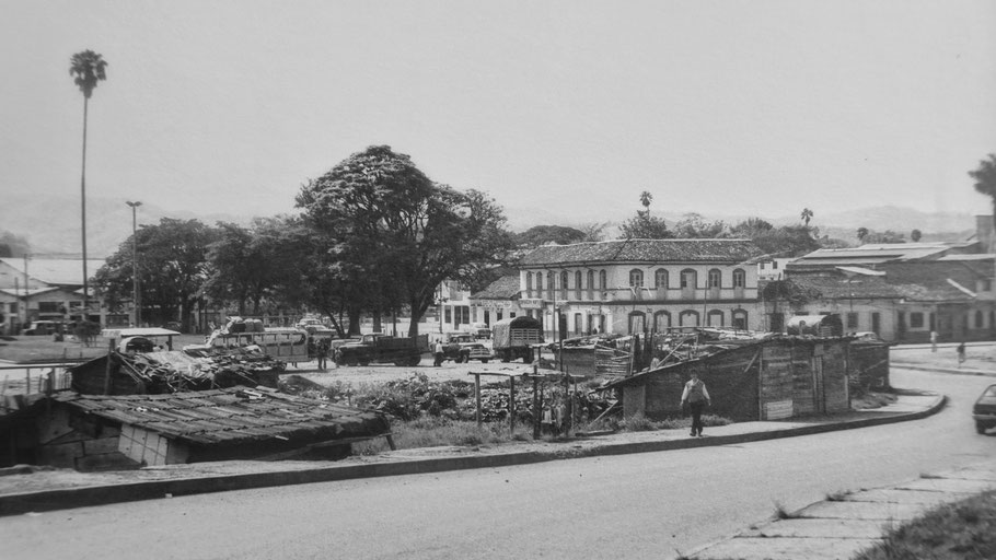 Colombie, Popayán : Barrio Bolivar en 1986