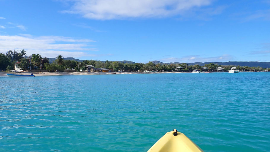 Sortie en canoë dans la baie de Punta Rucia