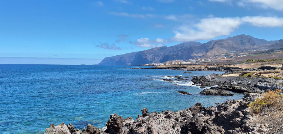 Canaries, Tenerife : Puerto Santiago et Los Gigantes