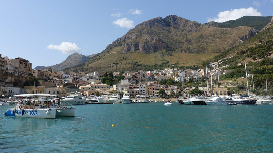 Sicile : port de Castellammare del Golfo