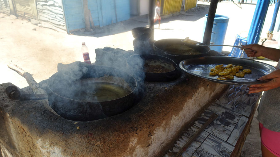 République Dominicaine, Punta Rucia : cuisine du restaurant Charito