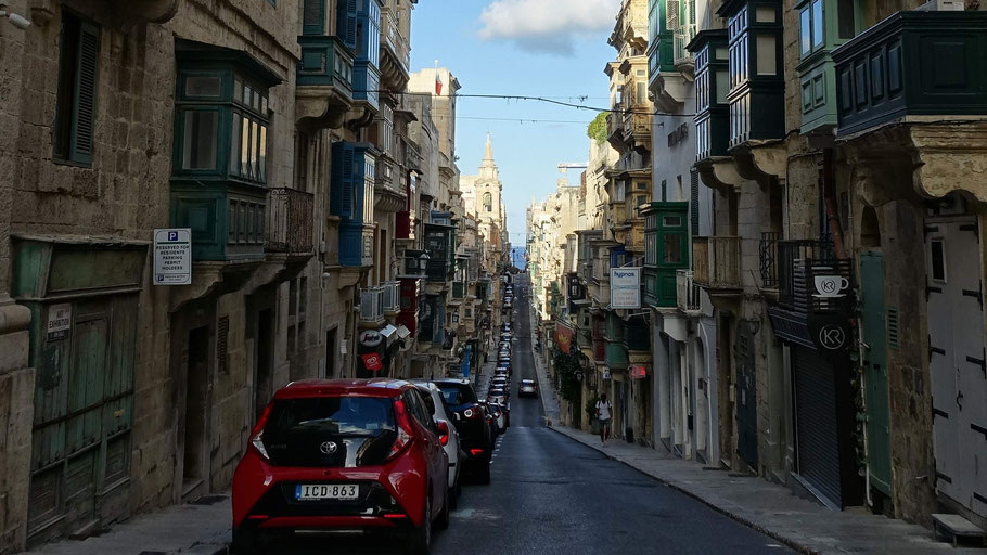 Malte : rue Saint Paul (Triq San Pawl) à La Valette