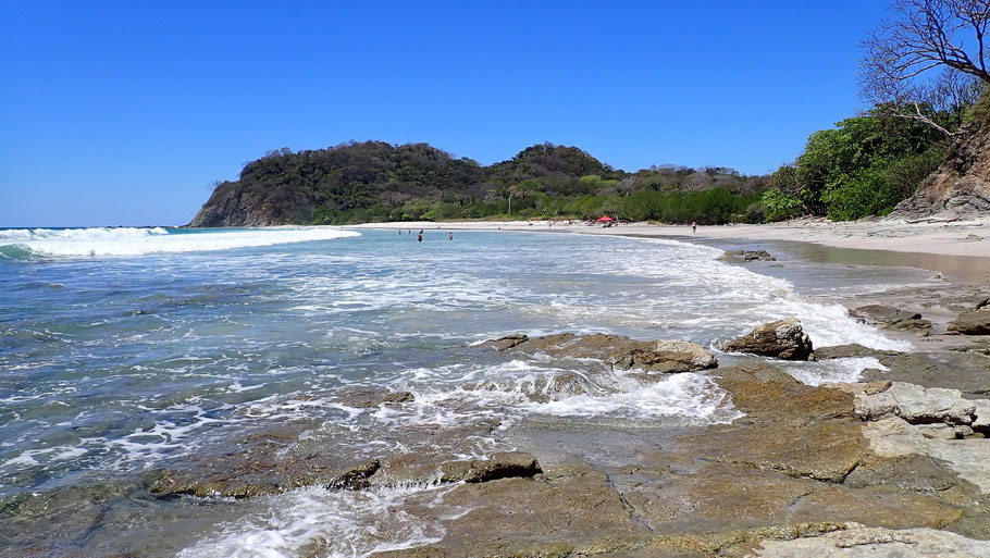 Costa Rica : plage de Barrigona