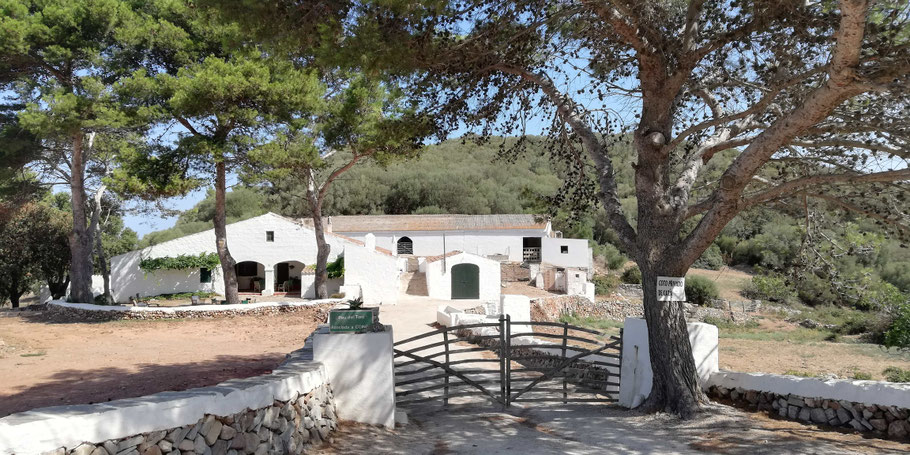 Minorque : ferme typique près du Mont Toro