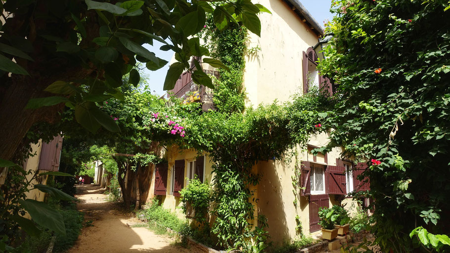 Sénégal, La très belle maison d'hôtes "Chez Coumbis" à Gorée