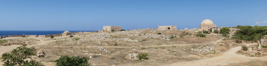 La forteresse de Réthymnon, citadelle d'abord vénitienne puis ottomane