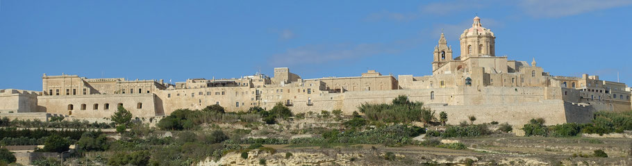 Malte : cité de Mdina
