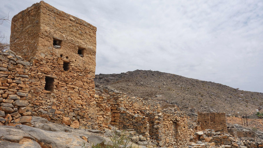 Oman, le village abandonné de Ghul abrite encore quelques belles maisons