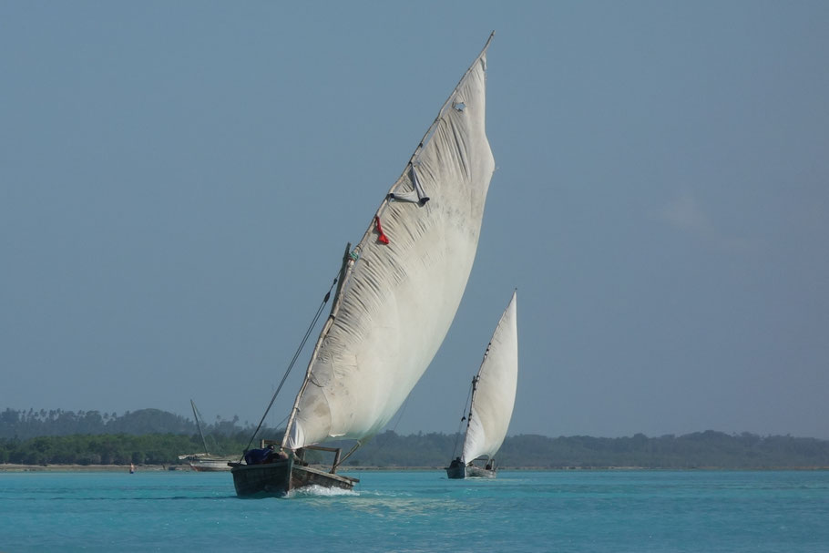Zanzibar, Kendwa : départ pour la pêche