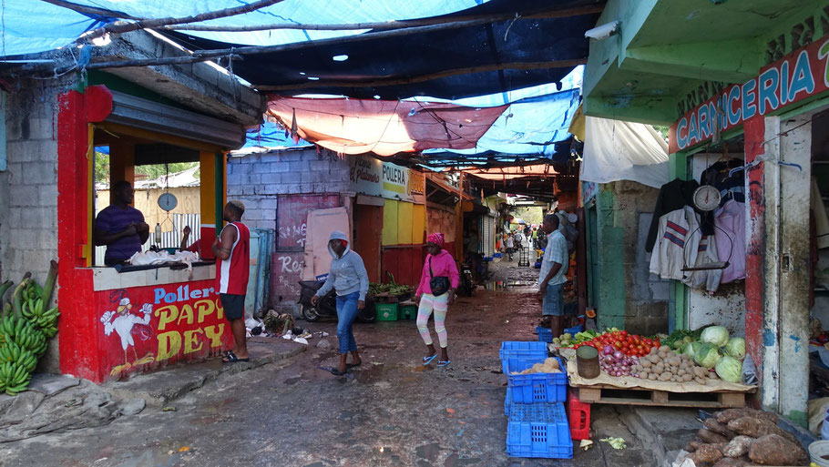 République Dominicaine, marché de Barahona